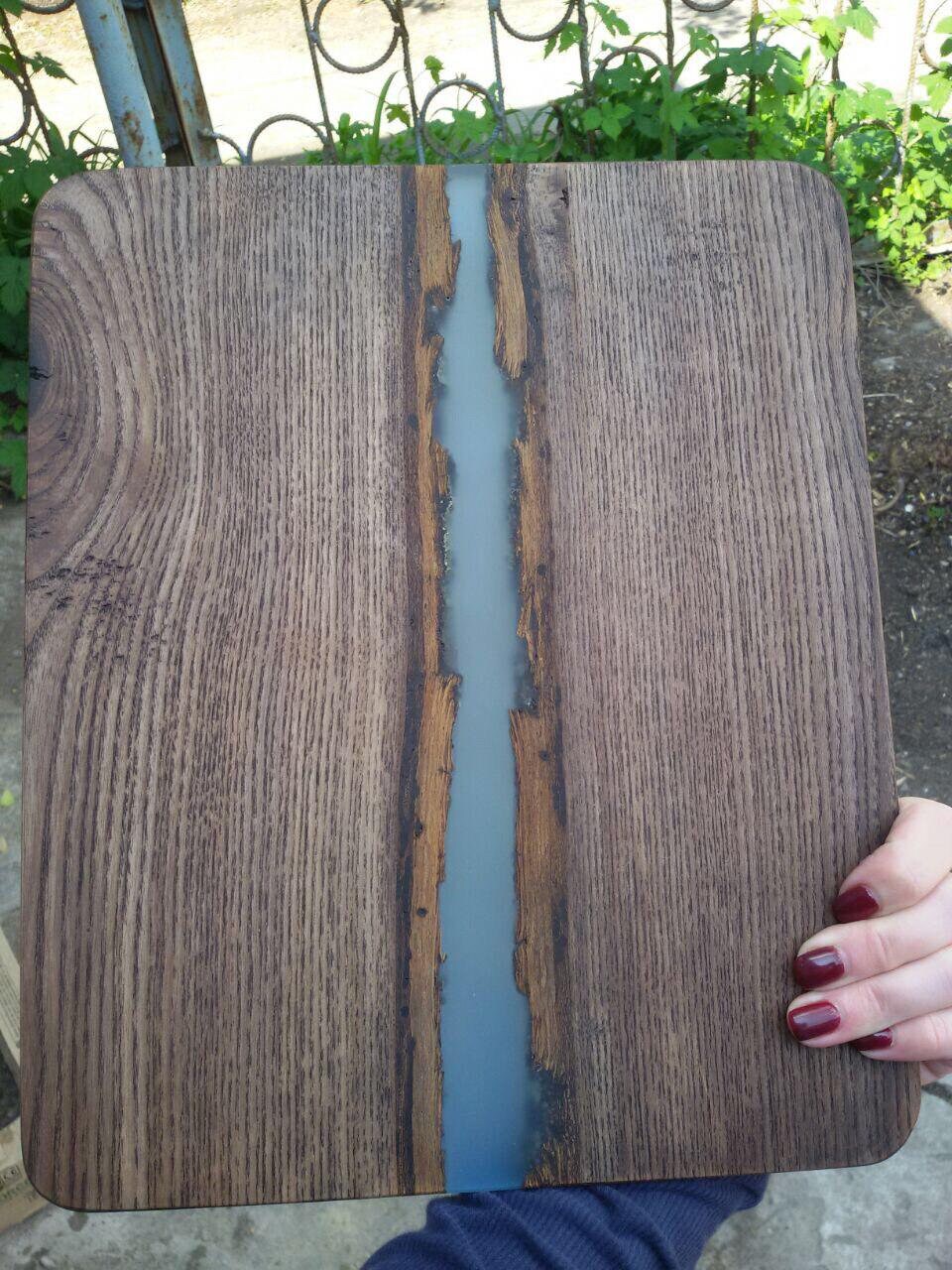 Epoxy Resin Board, Handcrafted River Board, Epoxy Resin Wooden Serving Board, Platter Charcuterie, Gift Board, kitchen board, cutting board