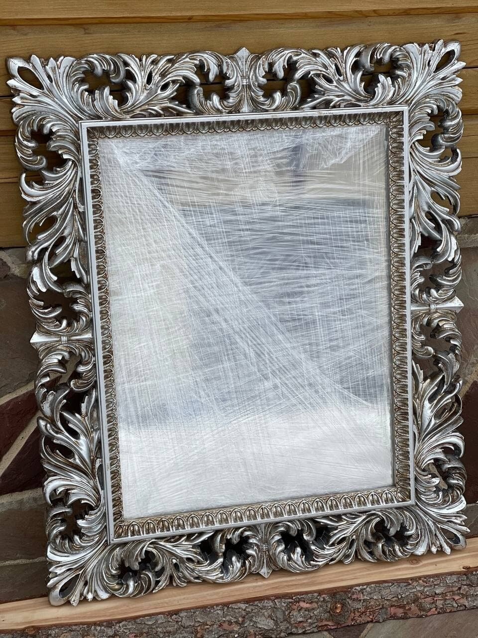 Ornate Antique Black Wall Mirror, Wall mirror large, Wall mirror decor, Glass mirrors, Home mirror, Mirror Wall, Interior Gift, wood frame