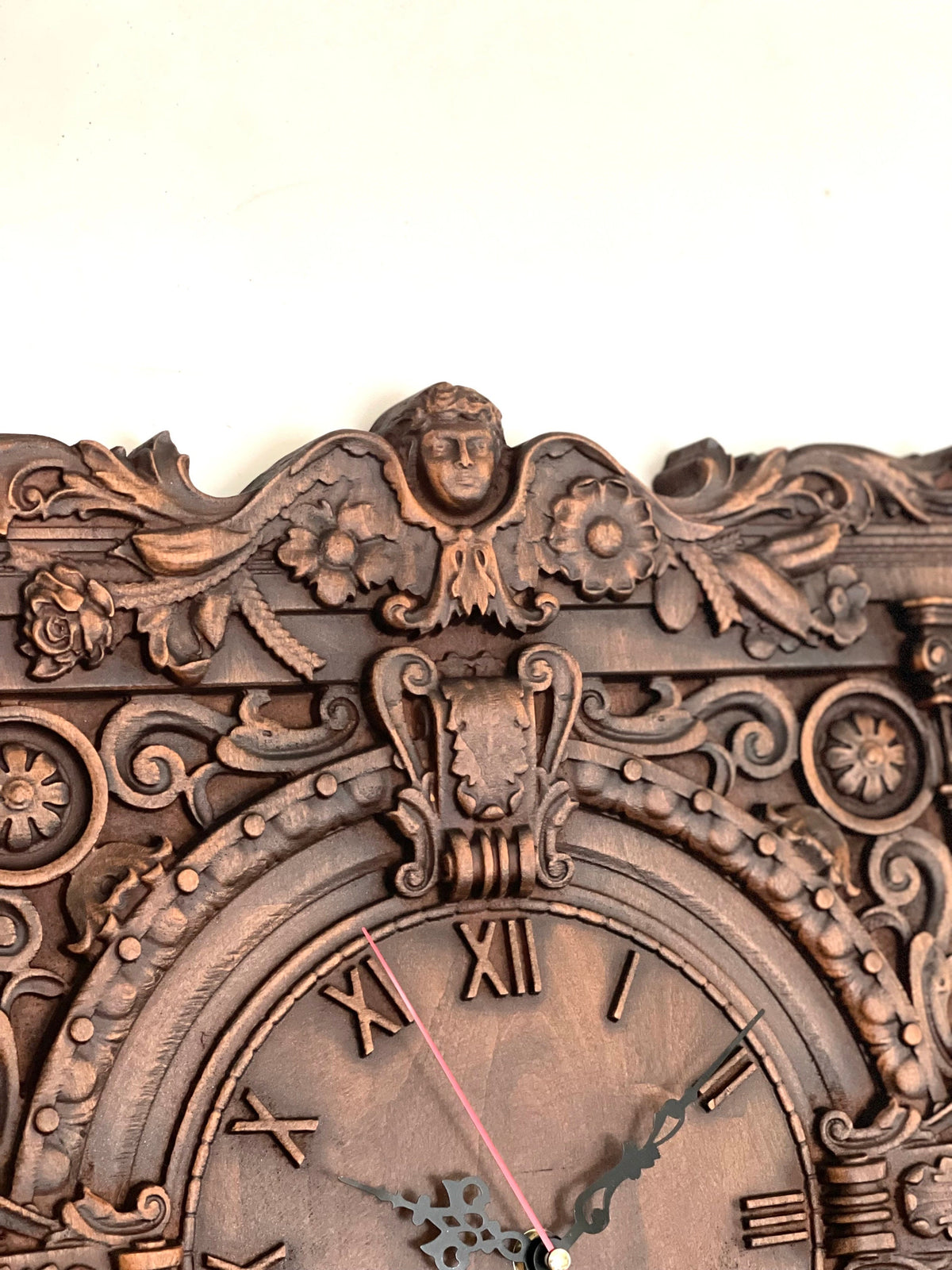 Angelic Moments Wooden Clock - Timeless Elegance for Home Decor, Gift for home, Wall Home decor, Fireplace Decor, clock for fireplace