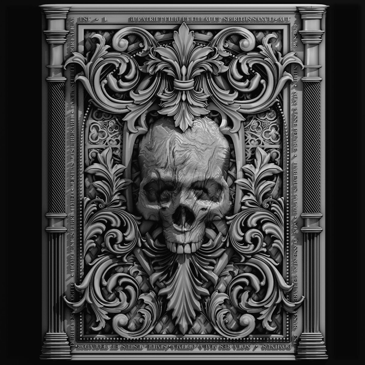 Introducing our captivating Wooden Skull Art: a unique masterpiece that perfectly blends artistry and a touch of the macabre.