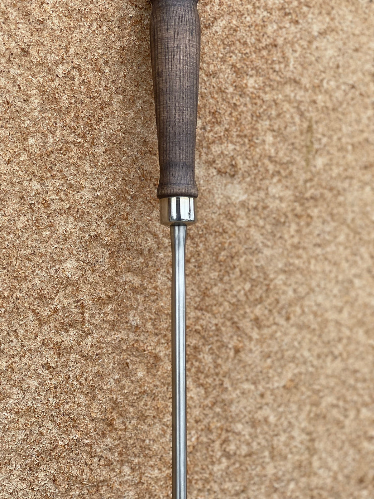 Stainless Steel and Black Walnut Professional Shoehorn - Flexible, Long Handle Shoe Lifter Spoon
