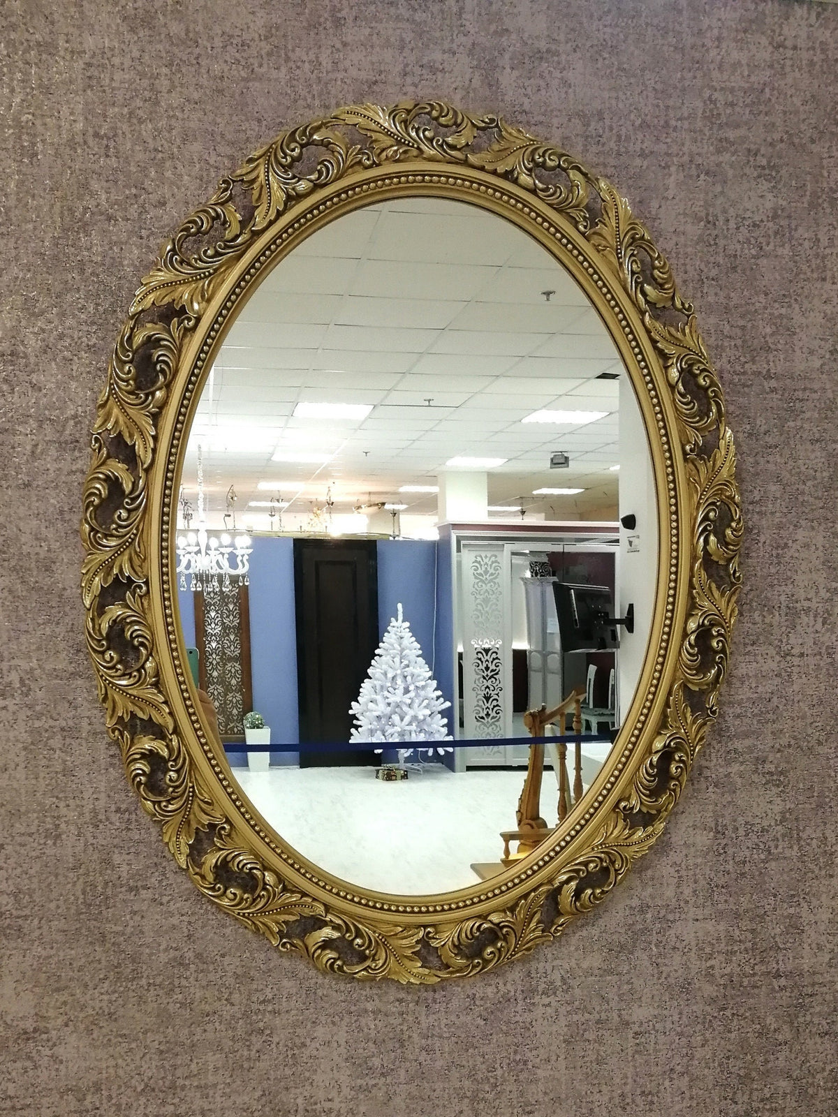 Ornate Antique Gold Wall Mirror, Wall mirror large, Wall mirror decor, Glass mirrors, Home gifts, Mirror Wall Art, Interior Gift, wood frame