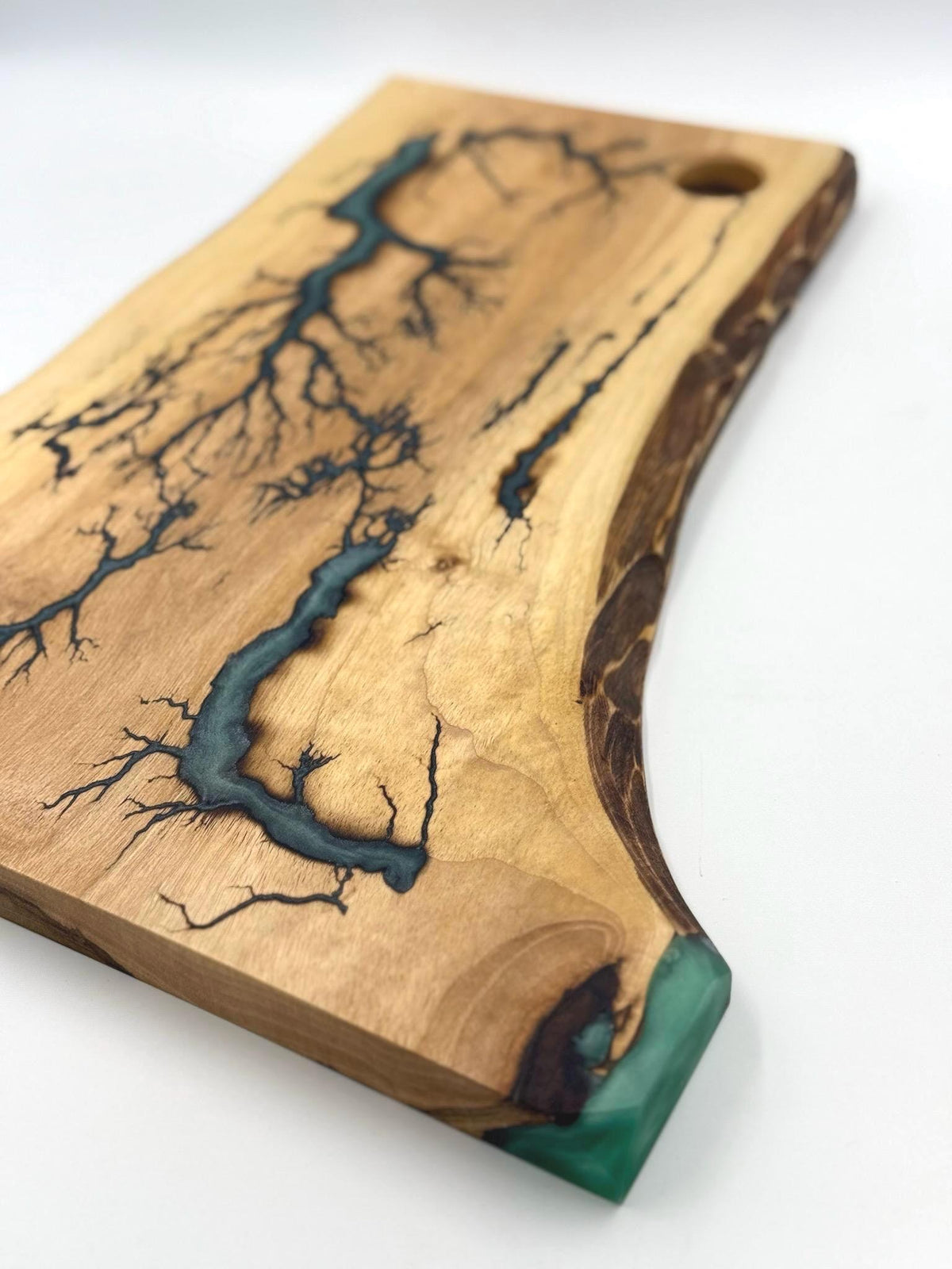 Epoxy Resin Board, Handcrafted River Board, Epoxy Resin, Wooden Serving Board, Gift Board, best gift, resin board, epoxy board,cutting board