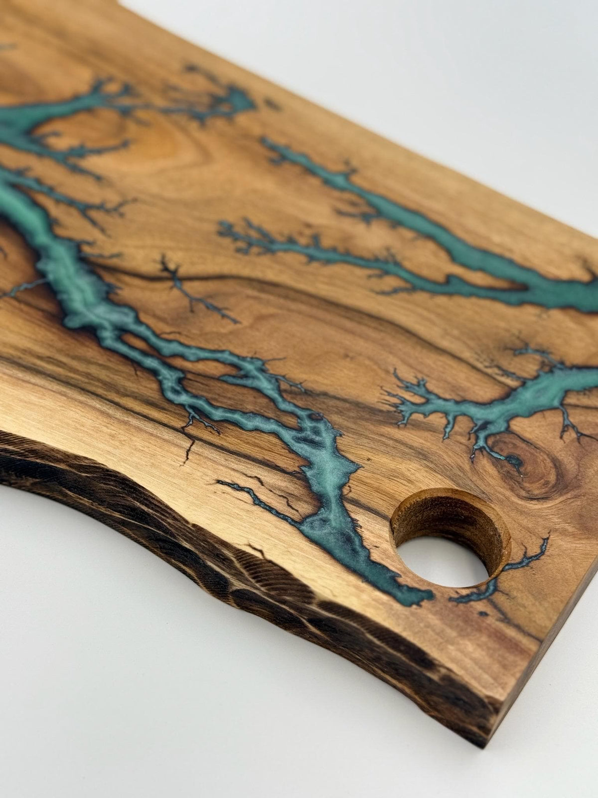 Epoxy Resin Board, Handcrafted River Board, Epoxy Resin, Wooden Serving Board, Gift Board, best gift, resin board, epoxy board,cutting board
