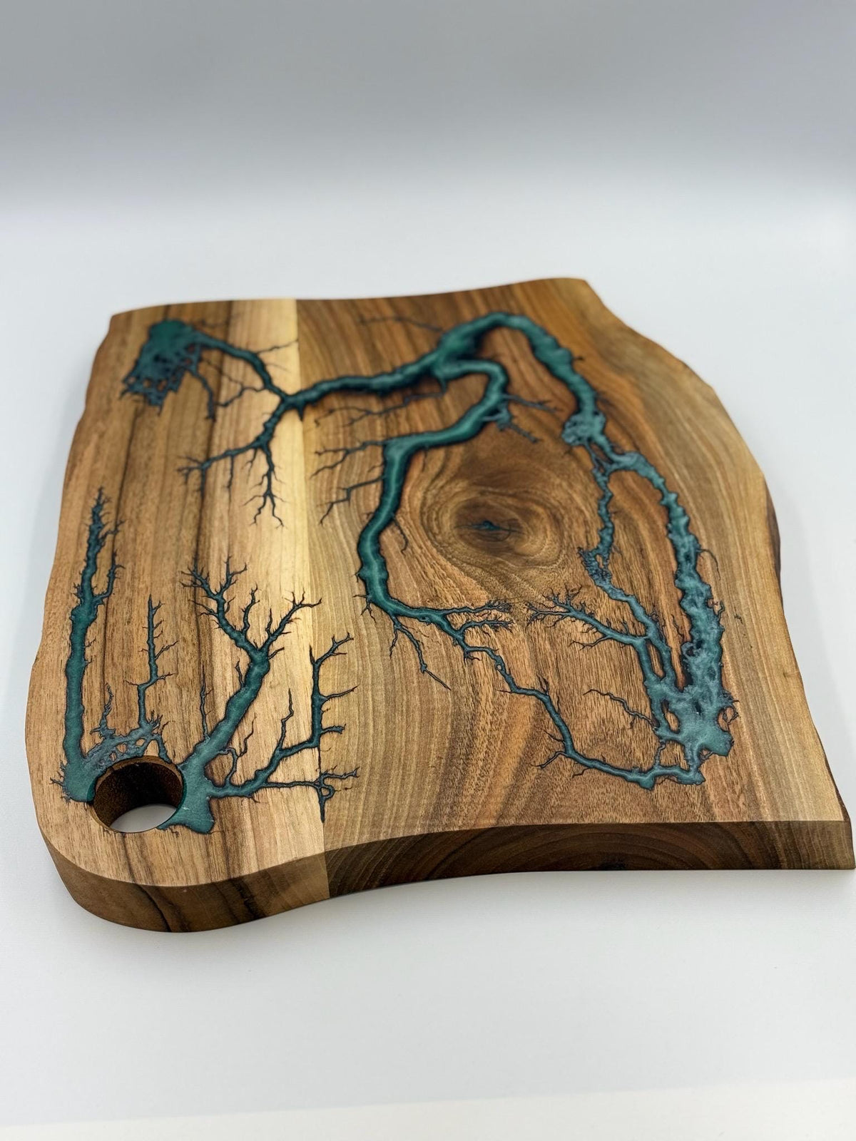 Epoxy Resin Board, Handcrafted River Board, Epoxy Resin, Wooden Serving Board, Gift Board, best gift, resin board, epoxy board,cutting board