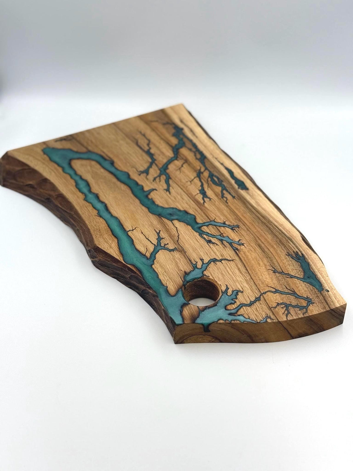 Epoxy Resin Board, Handcrafted River Board, Epoxy Resin, Wooden Serving Board, Gift Board, best gift, resin board, epoxy board,cutting board