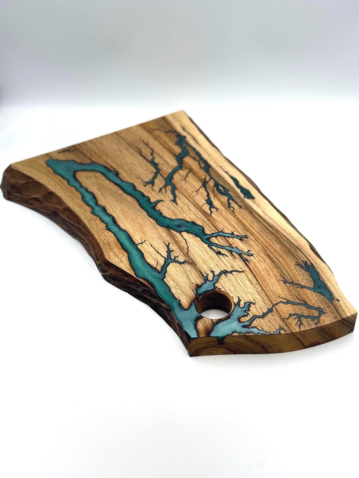 Epoxy Resin Board, Handcrafted River Board, Epoxy Resin, Wooden Serving Board, Gift Board, best gift, resin board, epoxy board,cutting board