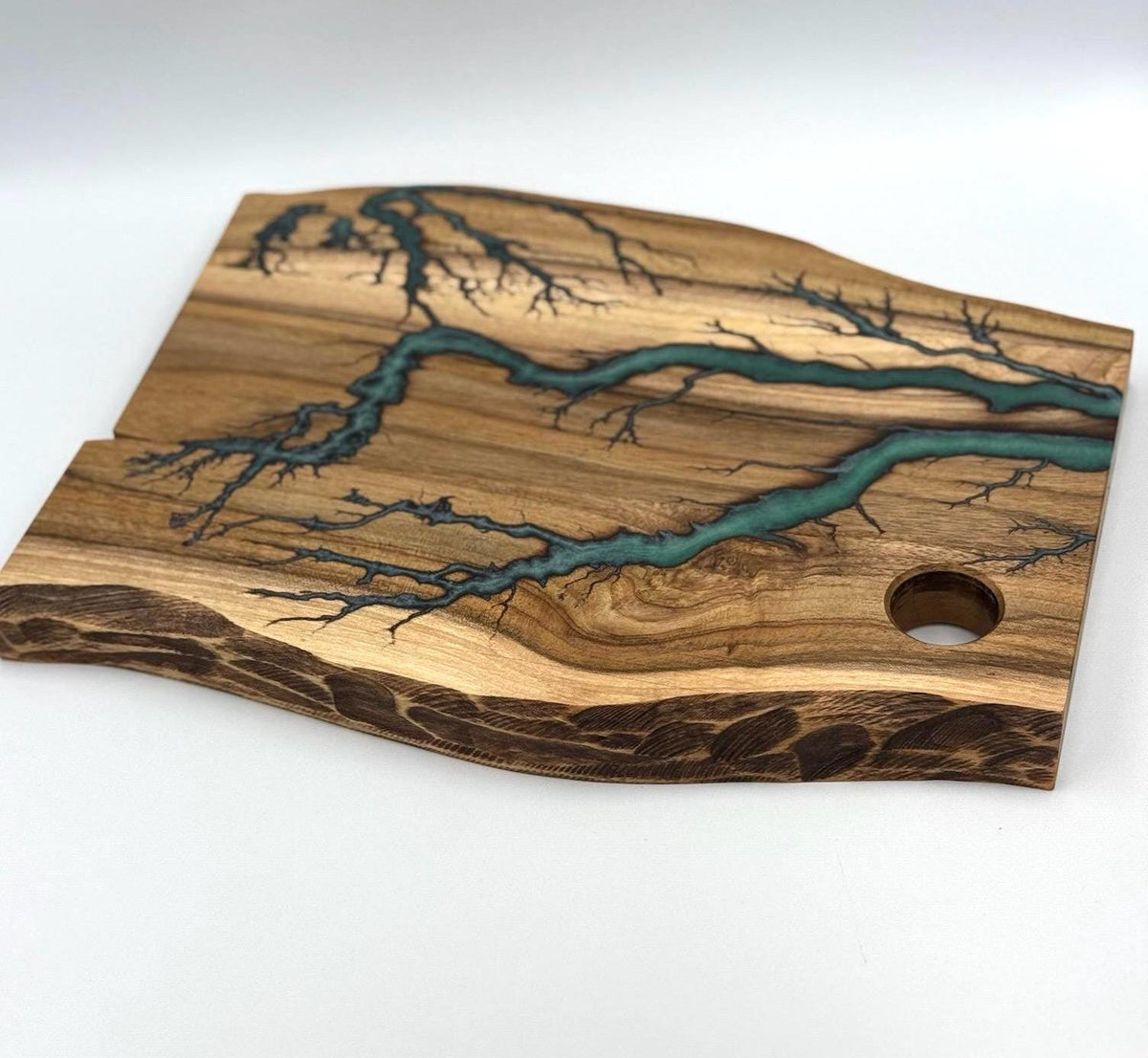 Epoxy Resin Board, Handcrafted River Board, Epoxy Resin, Wooden Serving Board, Gift Board, best gift, resin board, epoxy board,cutting board