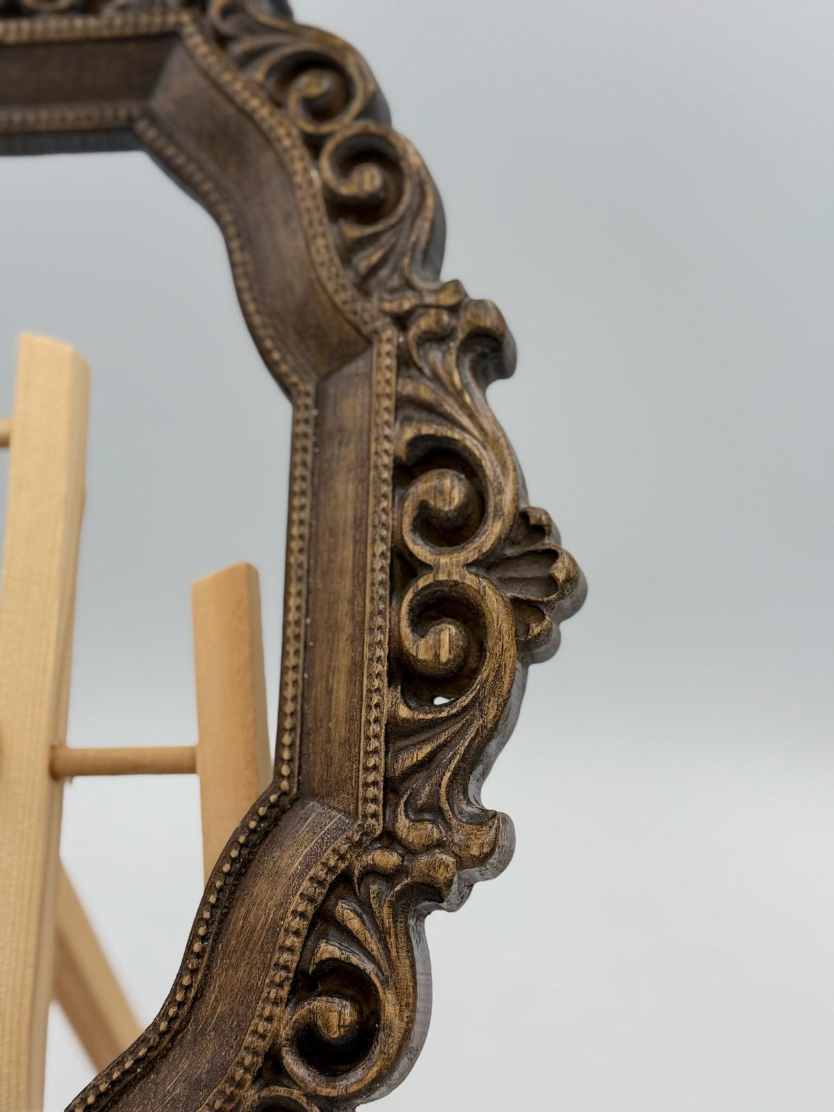 Artisan's Haven: Unfinished Beech Wood Canvas Frame for Design and Room Enrichment, Wooden Frame, Unfinished Wood Shape - wood Wall Ornament