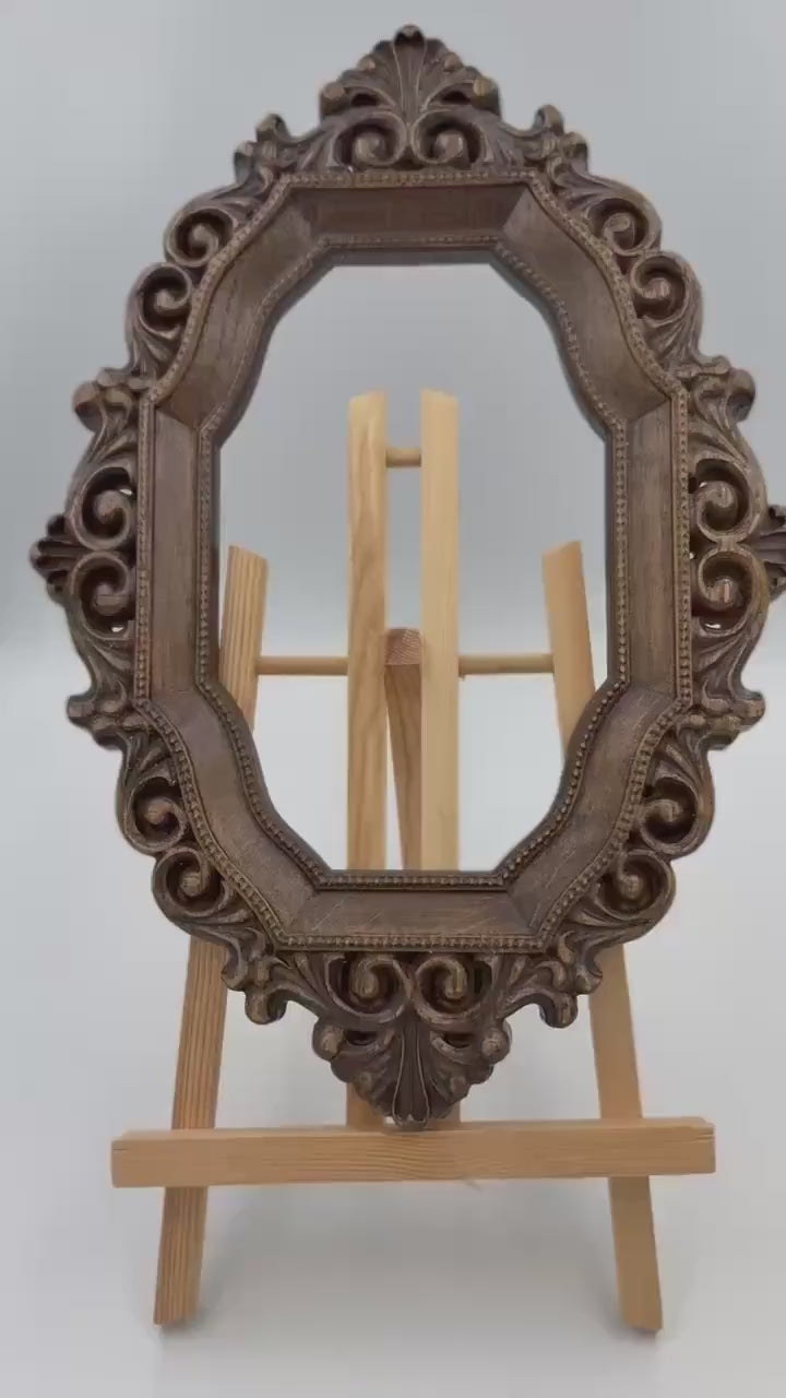 Artisan's Haven: Unfinished Beech Wood Canvas Frame for Design and Room Enrichment, Wooden Frame, Unfinished Wood Shape - wood Wall Ornament